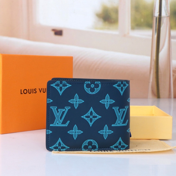 LVコピーウォレット側面デザイン